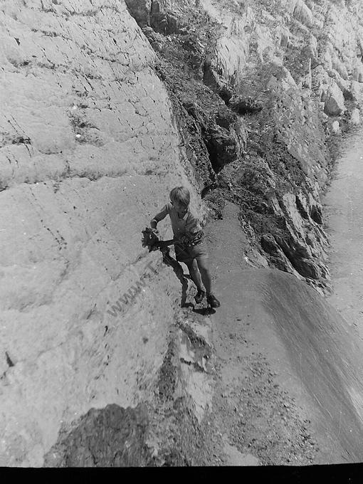 Reservoir January 1962 wall