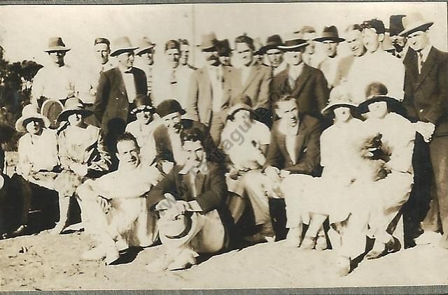 Group tennis photograph Tarnagulla c. 1926