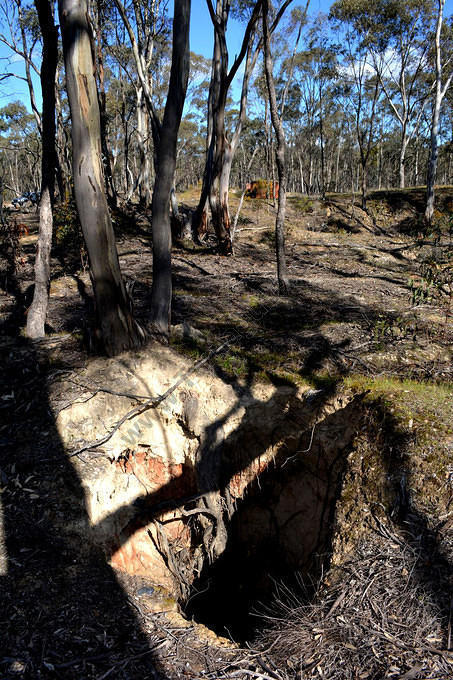 Perseverance Haulage Shaft, Watt's Reef, 2014