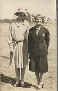 Marie Auiich (left) with Nell Wragg, Tarnagulla c.1926