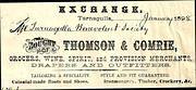 Thomson and Comrie 1898